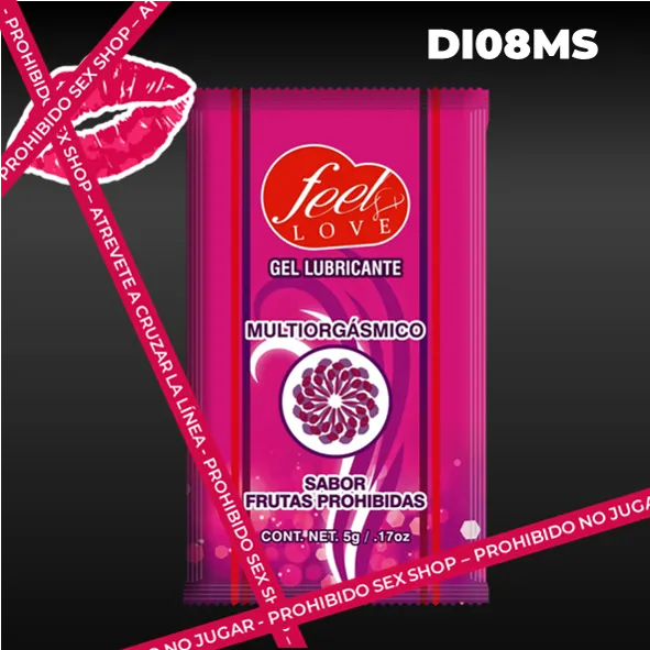 DI08MS Lubricante Feel Love MULTIORGASMICO FRUTAS PROHIBIDAS 05ml.webp